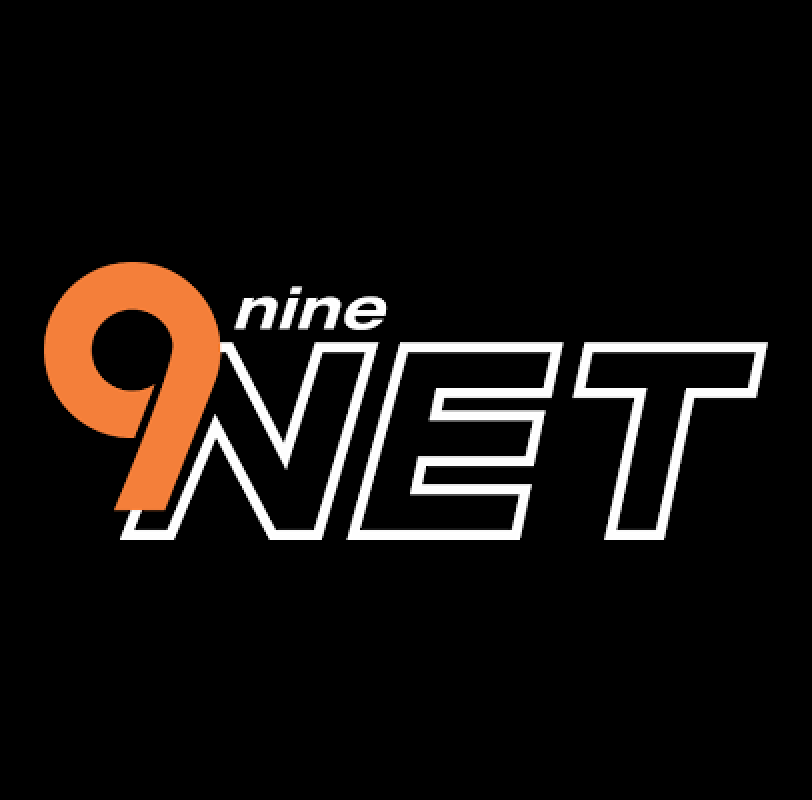 Nine Net company logo featuring modern typography representing technology and digital innovation.